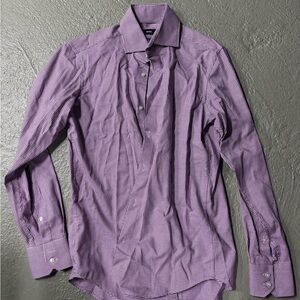 BOSS Purple Houndstooth Shirt